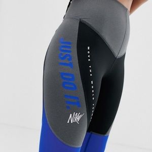 Nike training hi waist color black leggings NWOT!